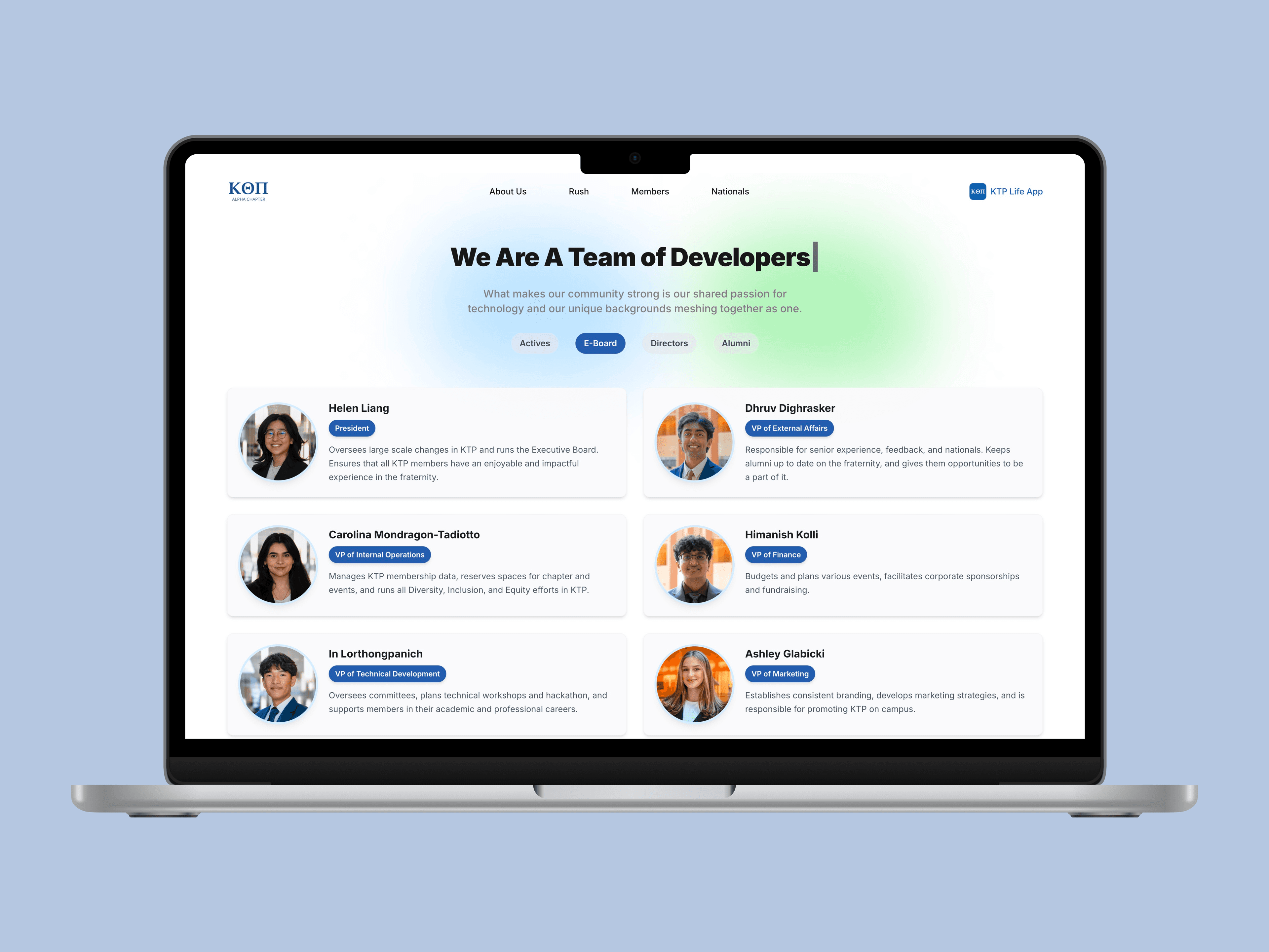 Kappa Theta Pi Website Modernization & Migration